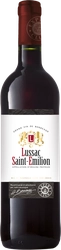 Вино LUSSAC SAINT-EMILION Бордо Эксперт Клаб ординарное красное сухое,  0.75л