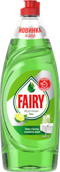 Изображение товара Средство для мытья посуды FAIRY Platinum Лайм, 650мл