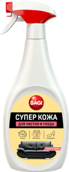 Средство для чистки и ухода за изделиями из натуральной и искусственной кожи BAGI Супер Кожа, 400мл