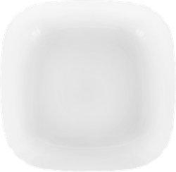 Тарелка суповая HOMECLUB White 22,45см, стекло Арт. KTBY0061-4