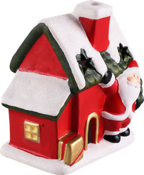 Изображение товара Фигура декоративная HOMECLUB Рождественский дом, LED-подсветка, на батарейках Арт. KS7320141-1/3/4