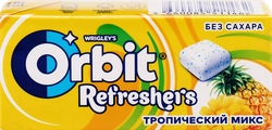 Жевательная резинка ORBIT Refreshers Тропик, 16г