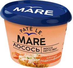 Лосось PATE LE MARE подкопченный рубленый, 150г