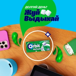 Жевательная резинка ORBIT Refreshers Мята, 16г