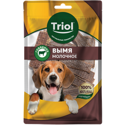 Изображение товара Лакомство для взрослых собак TRIOL Вымя говяжье молочное, 50г