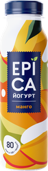 Йогурт питьевой EPICA с манго 2,5%, без змж, 260г