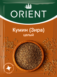 Изображение товара Приправа ORIENT Кумин (зира), целый, 12г