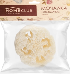 Мочалка HOMECLUB Звездочка из люфы