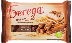 Палочки хрустящие ESSEN Беседа со вкусом тирамису, 180г