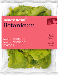 Салатный микс руккола, мини-айсберг и мини-романо, 75г