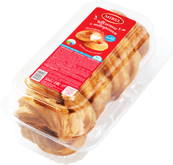 Пирожные MIREL Колечки с творогом, 6х50г