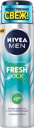 Антиперспирант-спрей мужской NIVEA Fresh Kick, 150мл