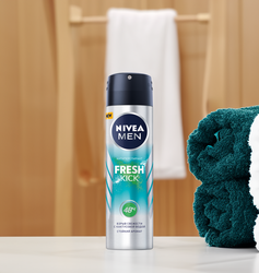 Антиперспирант-спрей мужской NIVEA Fresh Kick, 150мл