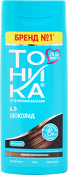 Изображение товара Бальзам оттеночный для волос ТОНИКА 4.0 Шоколад, 150мл