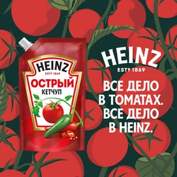 Кетчуп HEINZ Острый, 320г