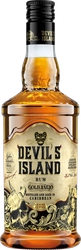 Ром DEVIL'S ISLAND Голд Аньехо выдержанный 37,5%, 0.5л