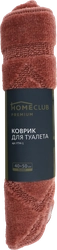 Коврик для туалета HOMECLUB Boho 40x50см, полиэстер Арт. YTM-1