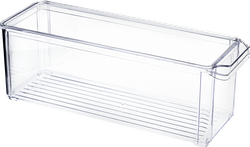 Изображение товара Органайзер для холодильника IDEA 10х30х10см, с крышкой, прозрачный, размер М Арт. 1585