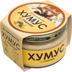 Хумус ПОЛЕЗНЫЕ ПРОДУКТЫ с грибами, 200г