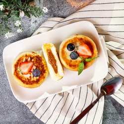 Сырники ЛЕНТА FRESH Домашние с начинкой вареная сгущенка, весовые