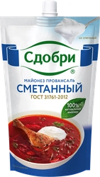 Майонез СДОБРИ Провансаль Сметанный 50,5%, 330г