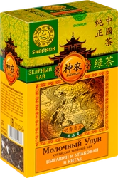 Чай зеленый SHENNUN Молочный Улун китайский, листовой, 100г