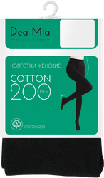 Изображение товара Колготки женские DEA MIA Cotton, 200 den nero 3, Арт. 15С1462В