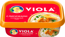 Изображение товара Сыр плавленый VIOLA с лисичками 50%, без змж, 200г