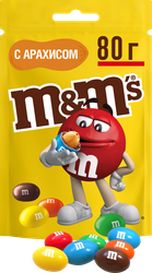 Изображение товара Драже M&M'S Арахис, 80г
