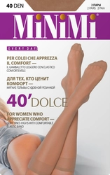 Гольфы женские MINIMI 40 den daino 0, Арт. gamb. DOLCE 40, 2пары