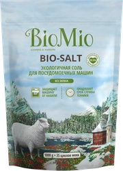 Соль для посудомоечной машины BIOMIO Bio-Salt экологичная, 1000г