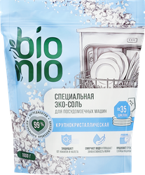Соль для посудомоечной машины BIOMIO Bio-Salt экологичная, 1000г