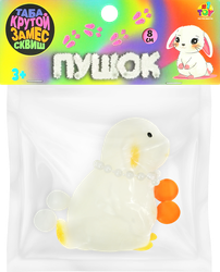 Изображение товара Игрушка 1TOY Крутой замес Пушок таба сквиш кролик, 8x6x4см, в ассортименте