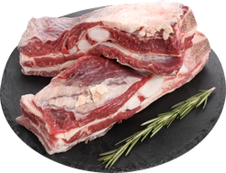 Грудинка говяжья ЛЕНТА FRESH на кости