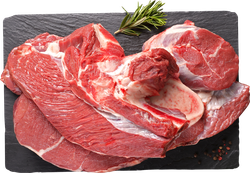 Шейно-лопаточный отруб говяжий ЛЕНТА FRESH на кости