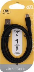 Кабель GAL 2888 USB-Type-C 2A, 1м