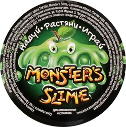 Игрушка MONSTER'S SLIME Слайм из пластичной массы, в ассортименте, 250мл