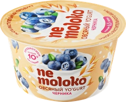 Продукт овсяный NEMOLOKO Yo'gurt Черника, 130г