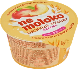 Продукт овсяный NEMOLOKO Yo'gurt Персик, 130г