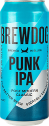 Изображение товара Пиво светлое BREWDOG Punk Ipa фильтрованное непастеризованное 5,4%, 0.5л