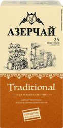 Изображение товара Чай черный АЗЕРЧАЙ Premium collection Traditional байховый, 25пак