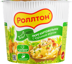 Пюре картофельное РОЛЛТОН с куриным вкусом, 40г