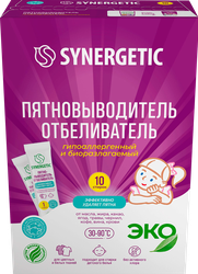 Изображение товара Пятновыводитель-отбеливатель SYNERGETIC с активным кислородом биоразлагаемый, 10 стирок, 250г