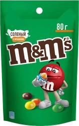 Драже M&M'S с соленым арахисом, 80г