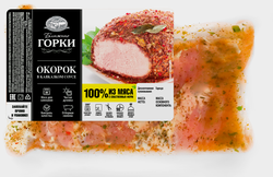 Изображение товара Окорок свиной БЛИЖНИЕ ГОРКИ в кавказском соусе, весовой