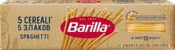 Изображение товара Макароны BARILLA 5 Cereali Spaghetti, со злаковой смесью, первый сорт группа А, 450г