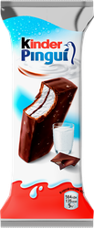Пирожное бисквитное KINDER Pingui Шоколад с молочной начинкой, 30г