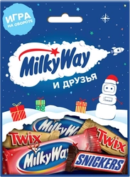 Набор кондитерских изделий MILKY WAY Санта, 85г