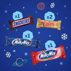 Набор кондитерских изделий MILKY WAY Санта, 85г