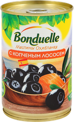 Маслины с копченым лососем БОНДЮЭЛЬ, 300г